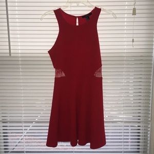 Red forever 21 dress